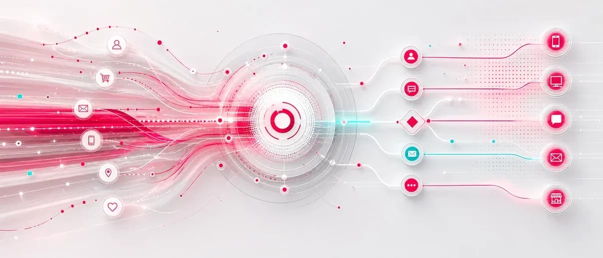 Echtzeit-Orchestrierung der Customer Journey: Trigger, Signale und Entscheidungslogik machen Kundenreaktionen im Moment relevant – nicht erst über Nacht.